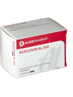 ACICLOVIR AL 800 mg. 35 tablets